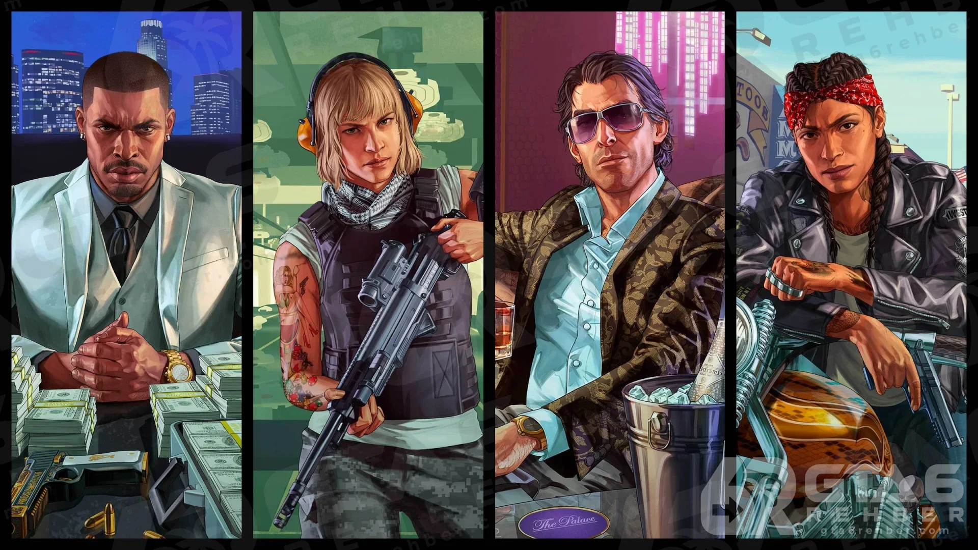 GTA Online’ın dört başlangıç kariyeri: Executive, Gunrunner, Nightclub Owner ve Biker karakterleri